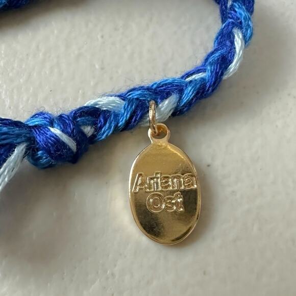 Free People Ariana Ost Easy Does It Pearl Cross Strand Necklace Bohemian Beach - Picture 13 of 16